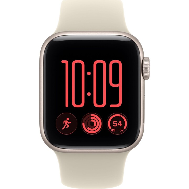 Correa deportiva para reloj Apple de 40 mm, color arena, talla S/M