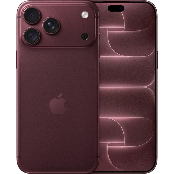 Apple iPhone 18 Pro Max 2TB, teléfono móvil 5G con Apple Intelligence, control de cámara, chip A20 Pro, burdeos