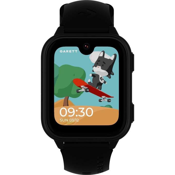 Garett Kids Vibe AI 4G Preto Chamadas SOS GPS IP67 Bateria 3 Dias
