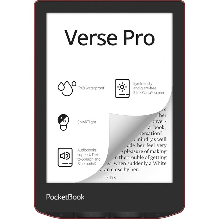 PocketBook Verse Pro (634) Rosso