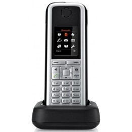 Unify OpenStage M3 portatili - Telefono (telefono DECT,500 voci,ID chiamante, Nero, Argento)