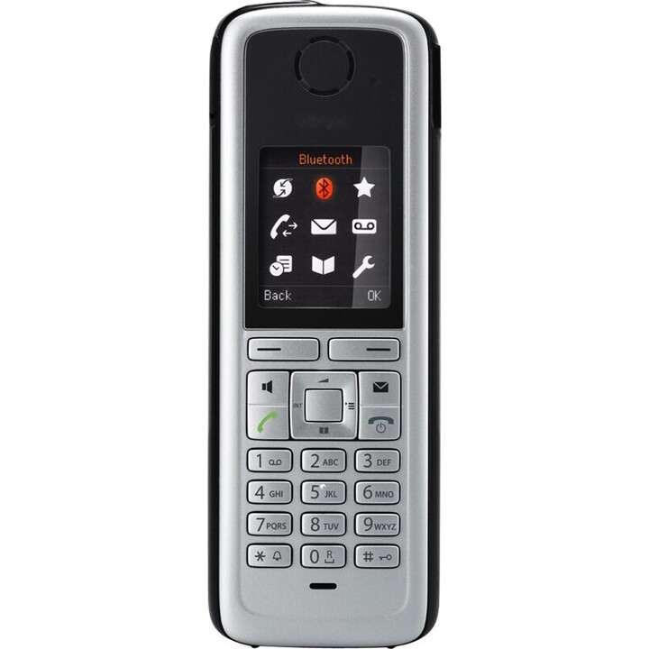 Unify OpenStage M3 handsets - Telephone(DECT phone,500 entries, Caller ID, Black, Silver)