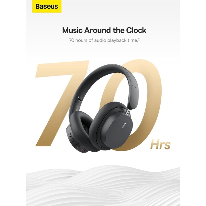 Baseus Bowie D05 Casque sans fil Cluster Noir