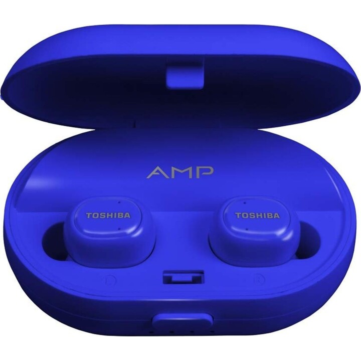Auscultadores Bluetooth Toshiba RZE-BT900EL RZE-BT900E AMP, azuis