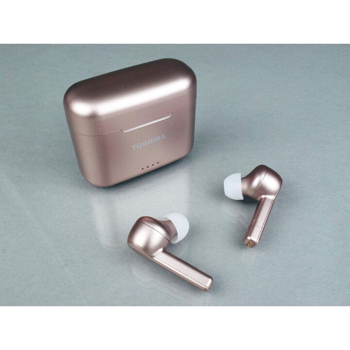 Cuffie Bluetooth Toshiba RZE-BT750EPN RZE-BT750E, colore oro rosa