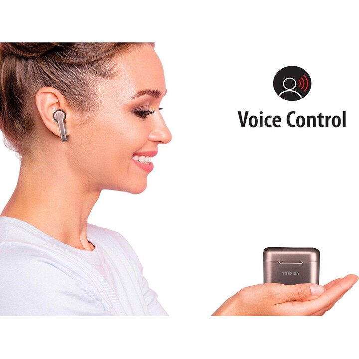Cuffie Bluetooth Toshiba RZE-BT750EPN RZE-BT750E, colore oro rosa