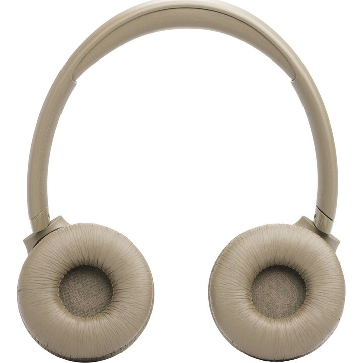 Cuffie wireless on-ear JBL Tune 530BT 28815, colore beige