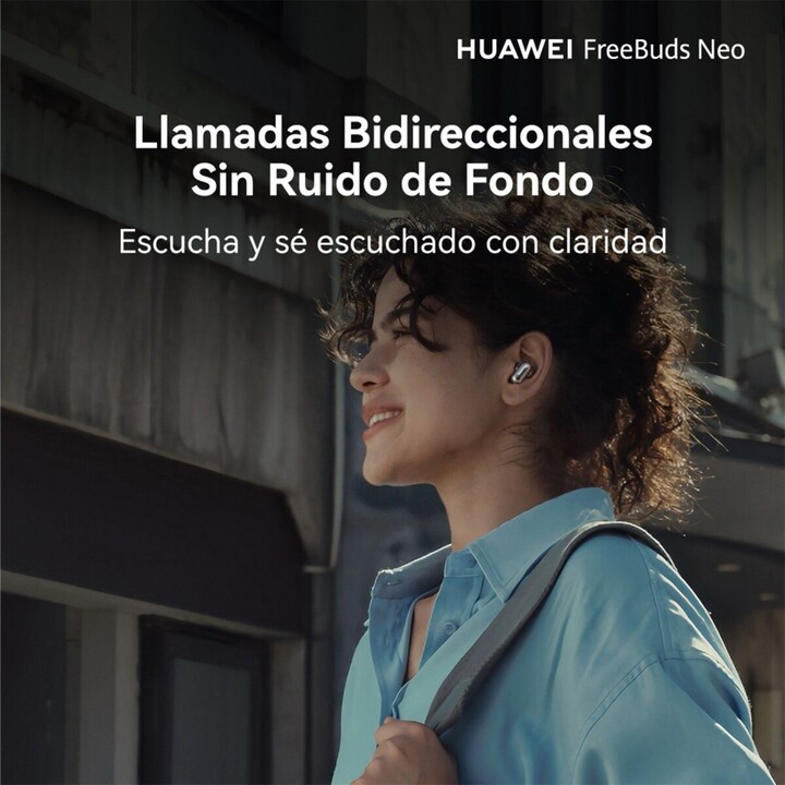 Auriculares sem fios Huawei FreeBuds Neo HU-BUDS-NEO-WHT, brancos