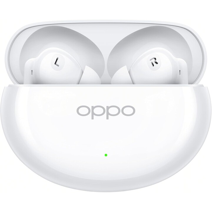 OPPO Enco Air4 - Cuffie wireless con audio surround, ANC, 12h, Bianco