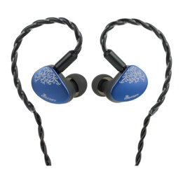 Kiwi Ears Cadenza II Blue Jack In-Ear-Kopfhörer, 3,5 mm, 10 mm dynamischer Treiber
