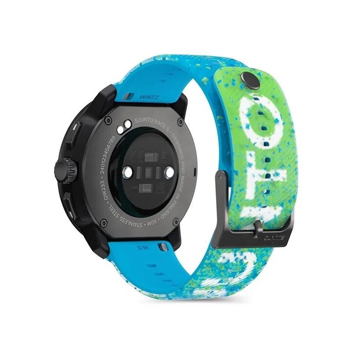 Suunto Smartwatch / Sports Watch, 3.35 cm (1.32") AMOLED, 45 mm, digital, 466 x 466 px, blue touchscreen, GPS