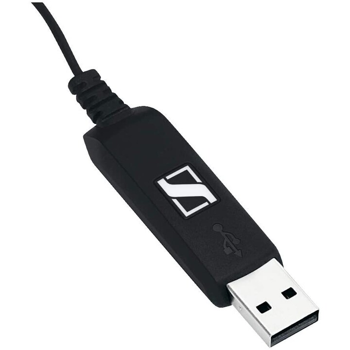 FONE DE OUVIDO + MIC SENNHEISER DIADEMA PC 8 USB PRETO