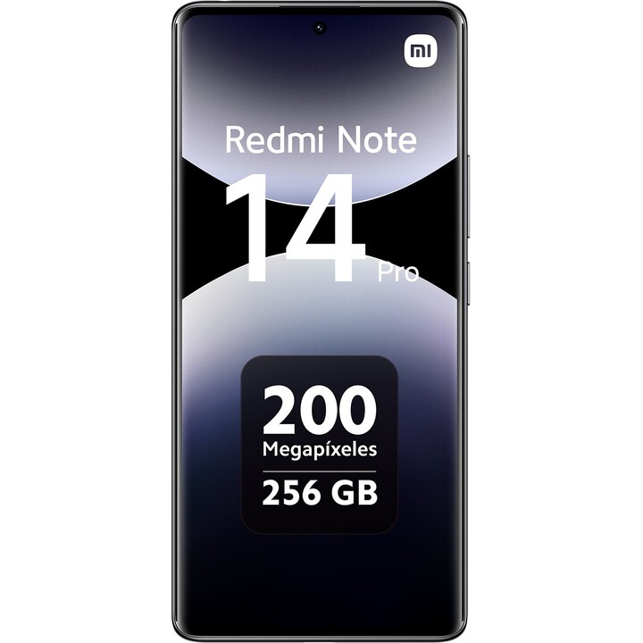 Xiaomi Redmi Note 14 Pro, Smartphone 4G 8+256Go, 50 Millions de Pixels, Fonction NFC, Noir Minuit