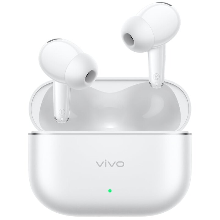 Auscultadores Bluetooth Vivo Buds Ultra com estojo de carregamento / Autonomia de 11 horas / Brancos