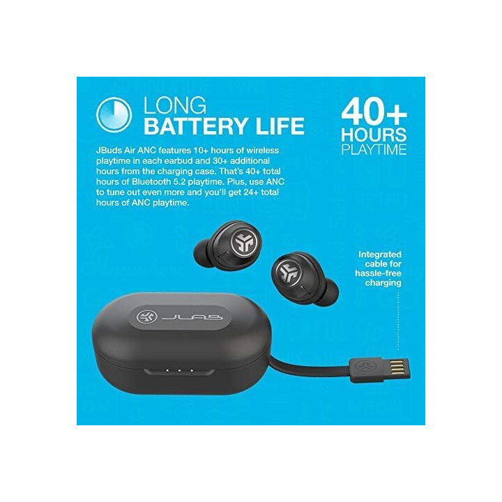 JLab JBuds Air TWS Negro - Auriculares Bluetooth