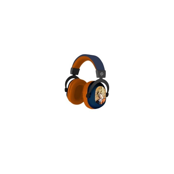 Auscultadores de gaming sem fios com arnês BLADE Gaming - BT · Tomada de 3,5 mm · 1,8 m · Luz LED · Dragon Ball Z