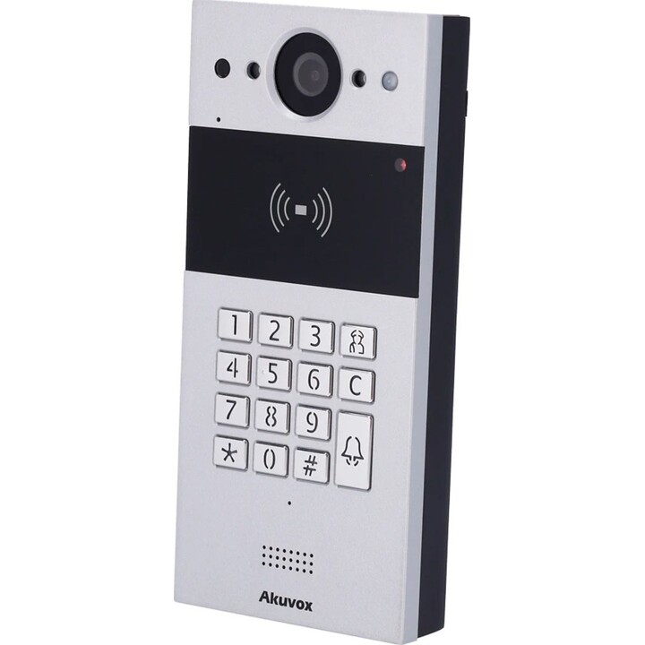 Sistema de intercomunicação de vídeo Akuvox R20K-2 2 MP Prata