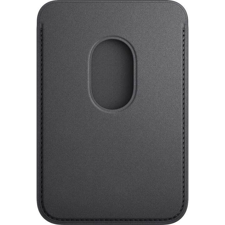 FineWoven-Hülle für das Apple iPhone mit MagSafe, Farbe: Schwarz, Modell-Nr. A3131 – MT2N3ZM/A