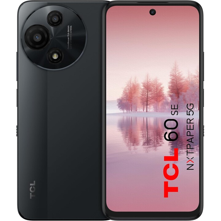 TCL 60 SE NXTPAPER 5G, 16GB de ROM, 256 GB de RAM, 6.7 HD+, 8MP/50MP, gris