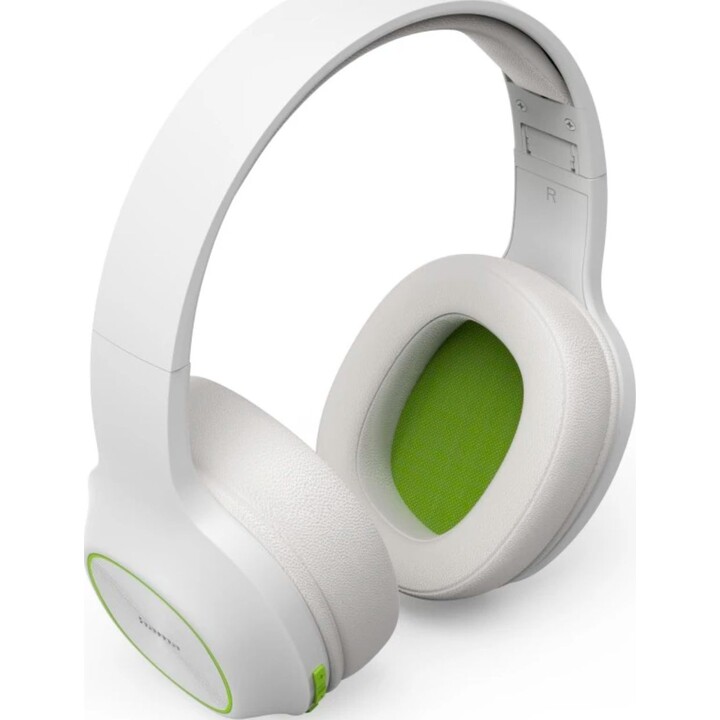 Auricolare Bluetooth Hama Spirit Calypso 2 con bassi potenziati a 60 ore e microfono, bianco