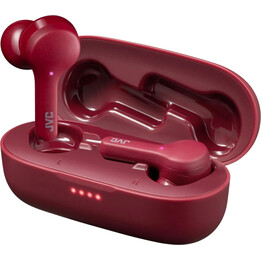 JVC HA-A8T Bluetooth headphones with charging case/ 6h autonomy/ Red