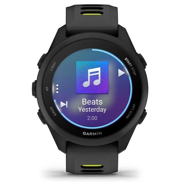 Garmin Forerunner 170 Music 3,05 cm (1,2") AMOLED 42 mm Digital 390 x 390 Pixel Touchscreen Schwarz GPS (Satellit)