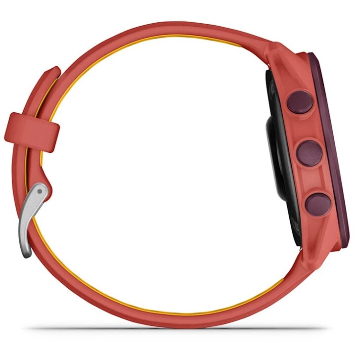 Garmin Forerunner 170 Music 3,05 cm (1,2") AMOLED 42 mm Digital 390 x 390 Pixel Touchscreen Rosa GPS (Satellit)