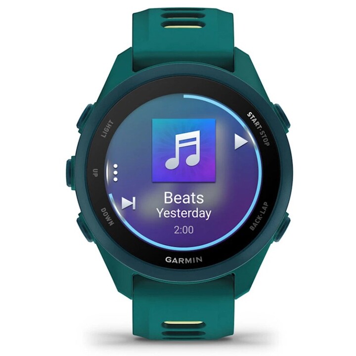 Garmin Forerunner 170 Music 3,05 cm (1,2") AMOLED 42 mm Digitale 390 x 390 pixel Schermo tattile Verde GPS (satellite)