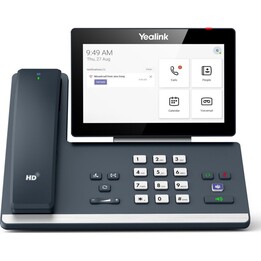 Yealink MP58-WH Telefone IP Microsoft Teams Edition Cinza LCD Wifi