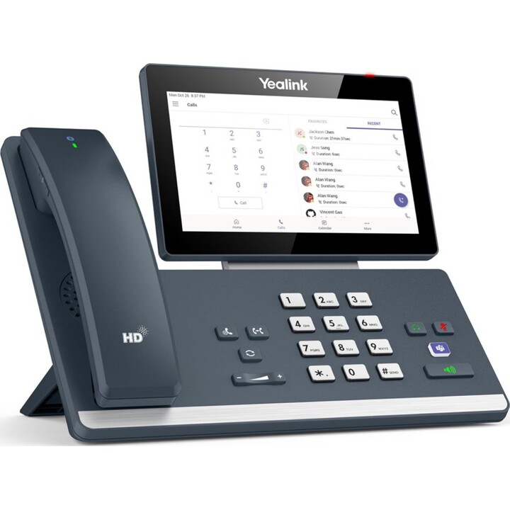 Yealink MP58-WH Microsoft Teams Edition téléphone fixe Gris LCD Wifi