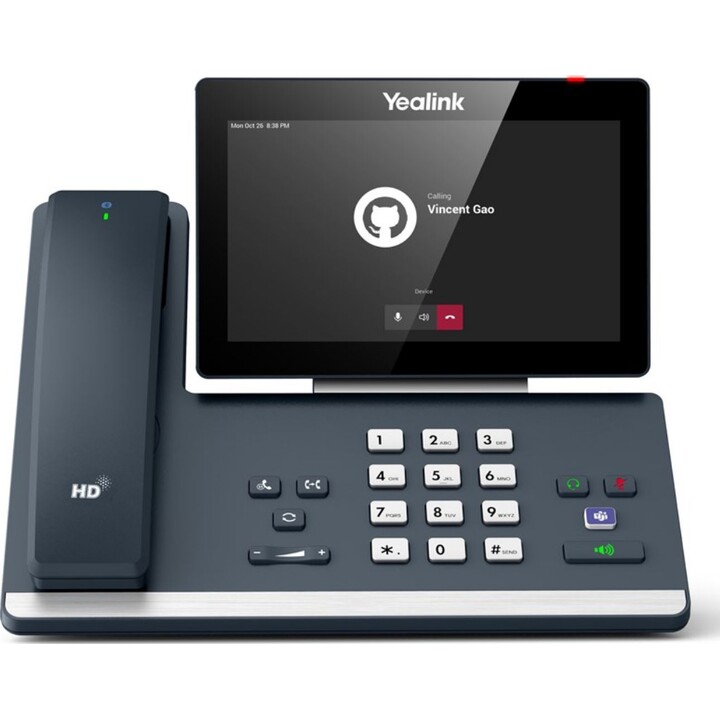 Yealink MP58-WH Telefone IP Microsoft Teams Edition Cinza LCD Wifi