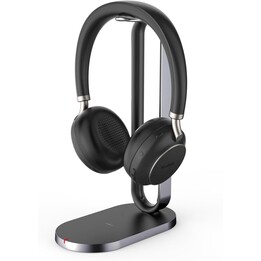 Yealink BH76 with Charging Stand Microsoft Teams Black USB-A Bluetooth-Headset