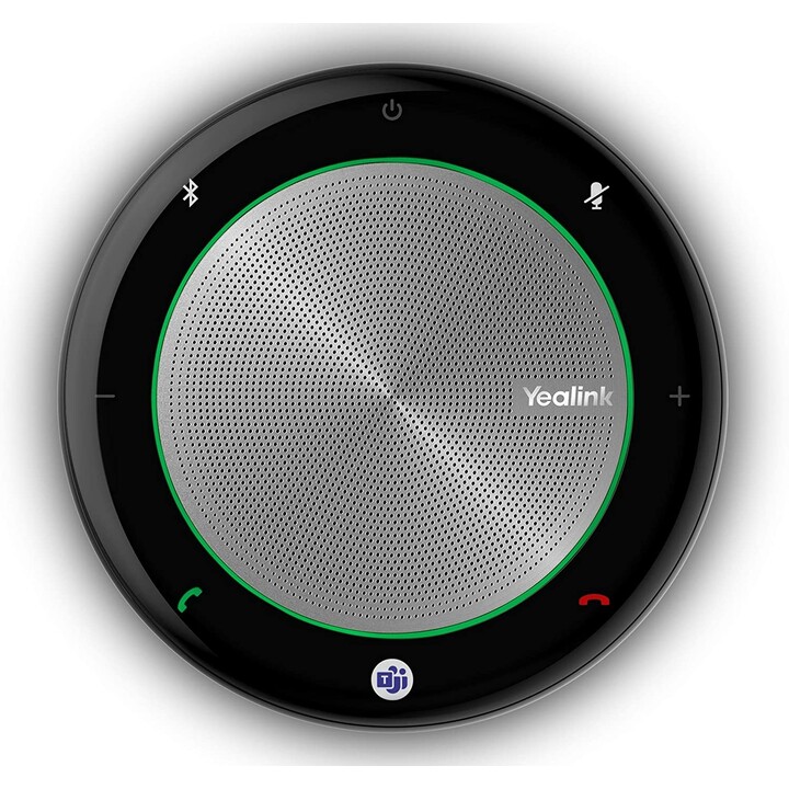 Yealink CP700 altavoz Universal USB/Bluetooth Negro, Plata
