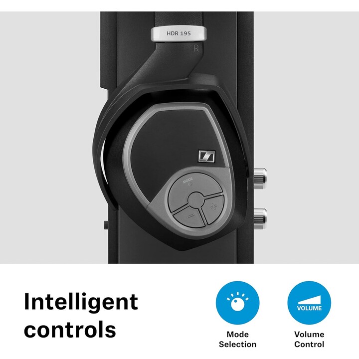 Sennheiser RS 195-U Auriculares Diadema Conector de 3,5 mm Negro