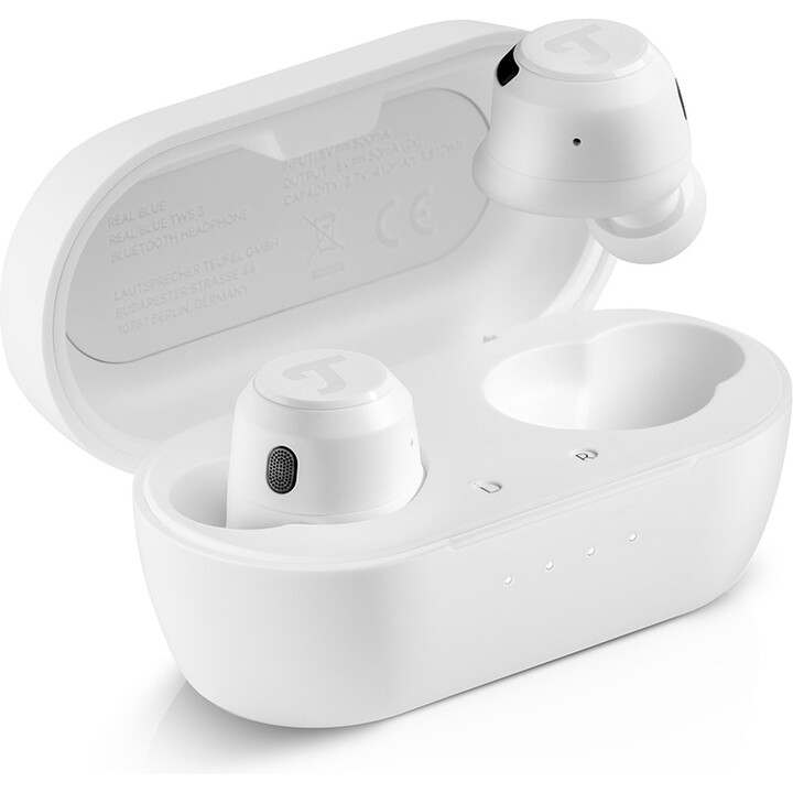 Teufel REAL BLUE TWS 3 True-Wireless In-Ear Bluetooth Earphones pure white