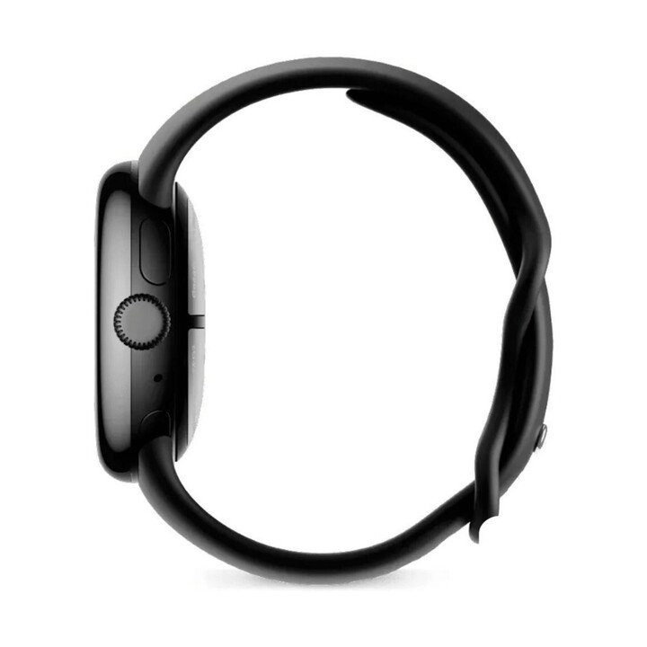 Google Pixel Watch 2 41 mm LTE Nero (Matte Black) con cinturino sportivo nero (Obsidian) - Ricondizionato - Ottime condizioni