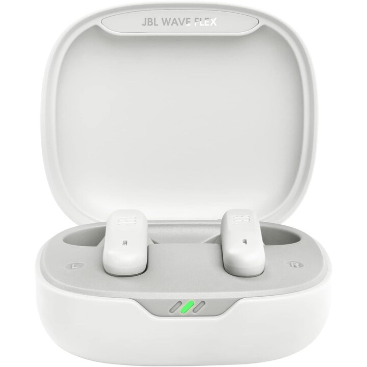 JBL Wave Flex Branco - Auriculares Bluetooth