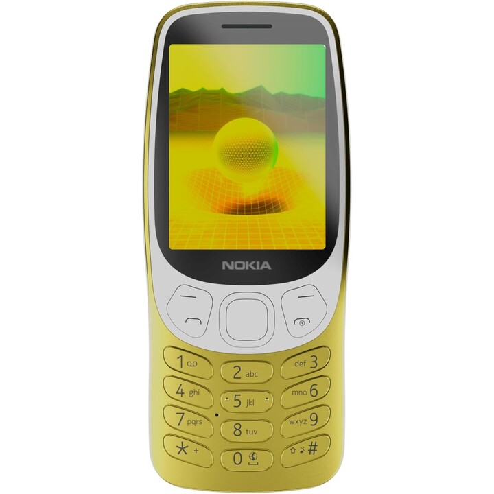 Nokia 3210 4G 2024 32GB Dual Sim Y2K Ouro