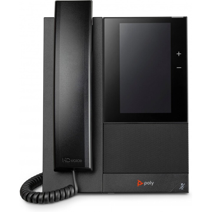 POLY CCX 505 Business Media Phone for Microsoft Teams and PoE-enabled teléfono IP Negro 24 líneas LCD Wifi