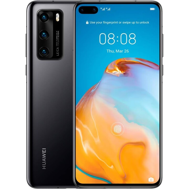 Huawei P40 5G 8GB 128GB Dual Sim Black Refurbished