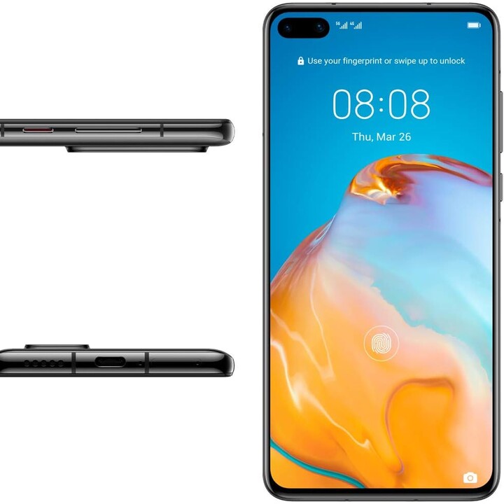 Huawei P40 5G 8GB 128GB Dual Sim Nero Rinnovato