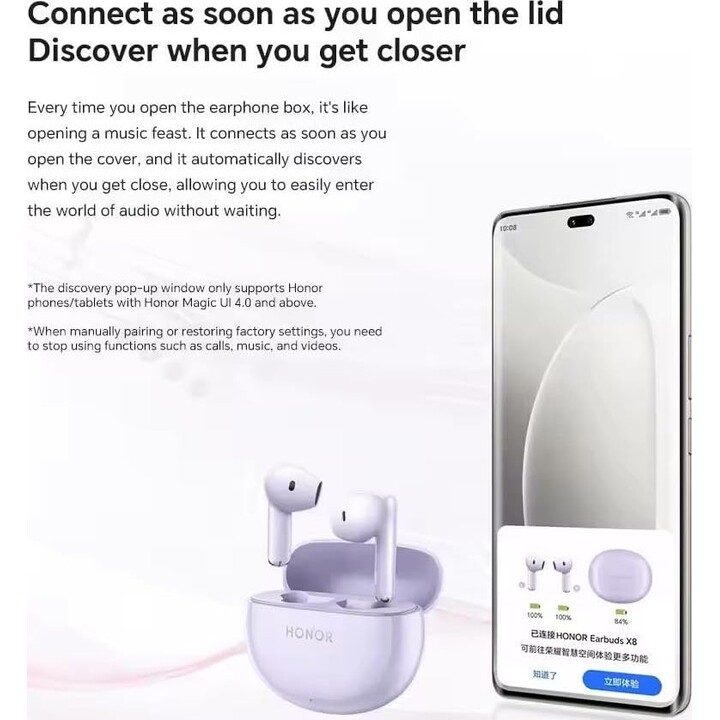 Honor Choice Earbuds X8i White
