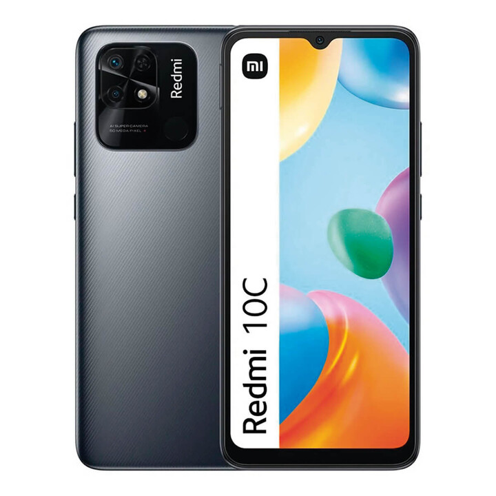 Xiaomi Redmi 10C 3 GB/64 GB Grigio grafite (Graphite Gray) Dual SIM Ricondizionato - Ottimo stato