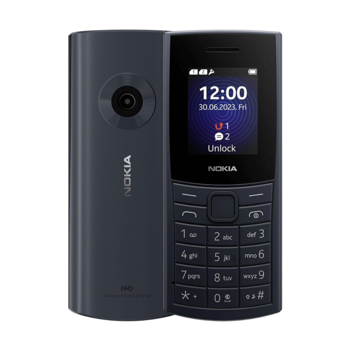 Nokia 110 4G (2024) Blu (Midnight Blue) Dual SIM TA-1661 Ricondizionato - Condizioni accettabili