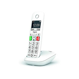 Téléphone sans fil DECT Gigaset E290 blanc reconditionné - Comme neuf