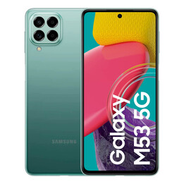 Samsung Galaxy M53 5G 6 GB/128 GB Grün (Green) Dual-SIM M536B Generalüberholt – Zustand: Sehr gut