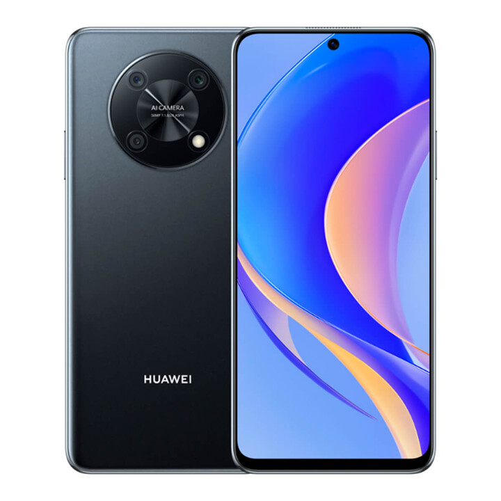 Huawei Nova Y90 6 GB/128 GB Schwarz (Midnight Black) Dual-SIM CTR-LX2 Generalüberholt – Neuwertig