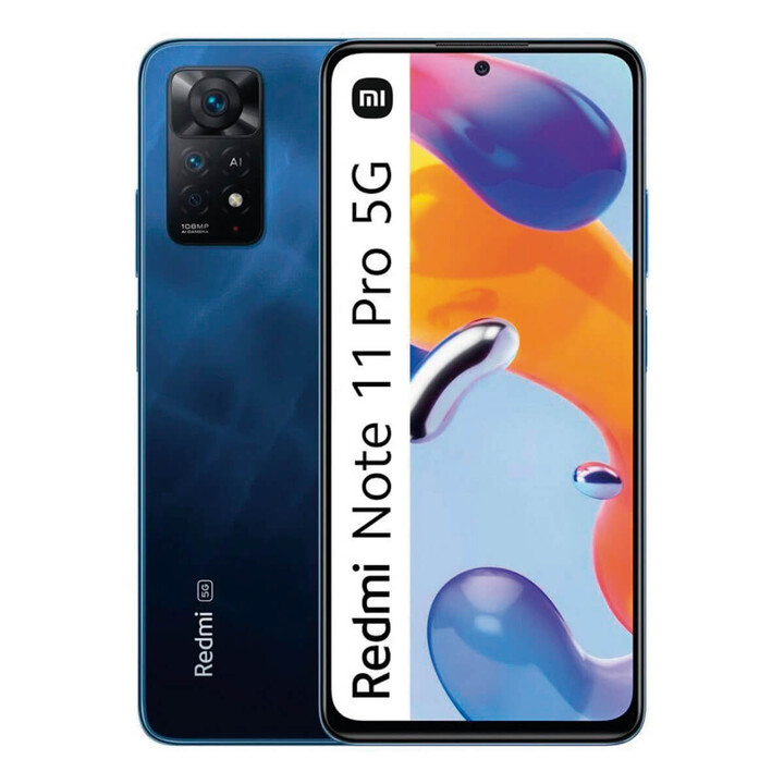 Xiaomi Redmi Note 11 Pro 5G 6GB/128GB Blue (Atlantic Blue) Dual SIM Refurbished - Like New