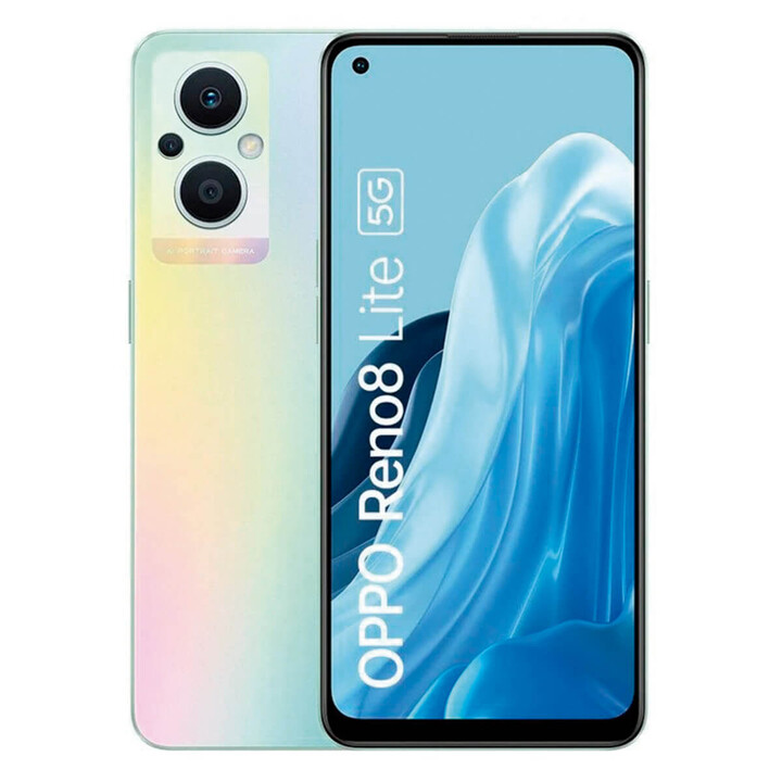 OPPO Reno8 Lite 5G 8 GB/128 GB Rainbow Dual SIM CPH2343 Ricondizionato - Come nuovo