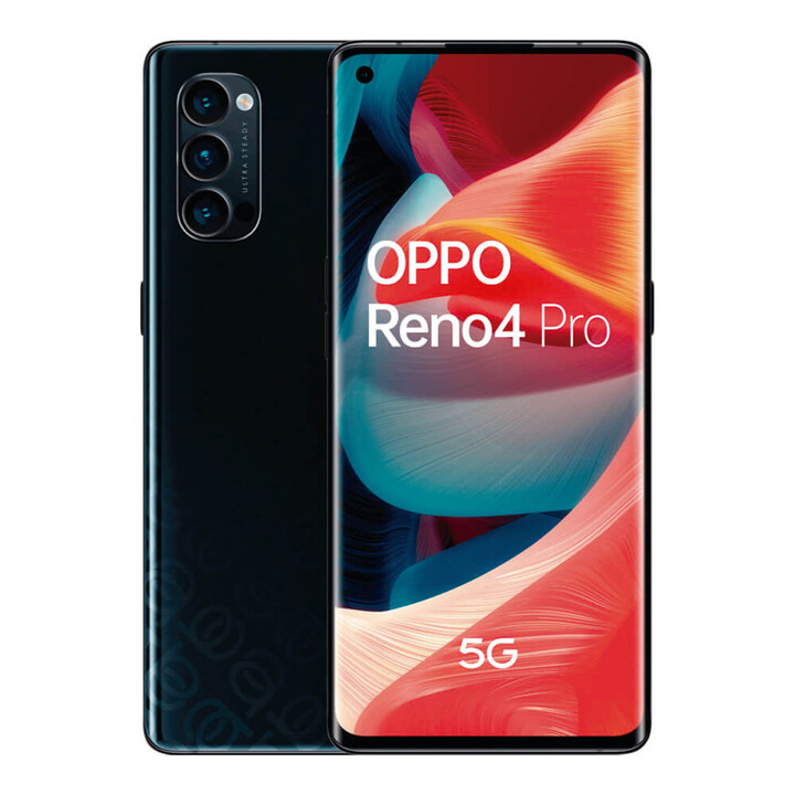 Oppo Reno4 Pro 5G 12 GB/256 GB Nero (Space Black) Dual SIM Ricondizionato - Come nuovo